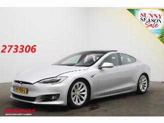 Auto incidentate Tesla Model S 100D Pano Schuif/kantel Clima Navi Memory Leder SHZ LrHZ Cruise Camera PDC 2018/11