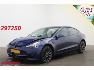 Tesla Model 3 Performance AWD 75 kWh Pano Navi Cruise Clima Memory Leder SHZ LrHZ Camera PDC 2021/8