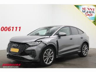 Schadeauto Audi Q4 40 S-Line 77 kWh ACC Navi Virtual Apple/Android Clima SHZ Camera PDC 2022/11