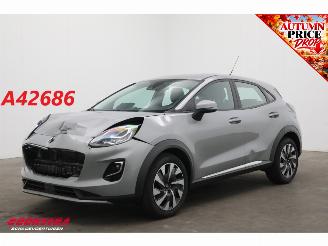 Unfallwagen Ford Puma 1.0 EcoBoost Hybrid Titanium Apple/Android Navi Cruise Camera LRHZ SHZ 2022/12
