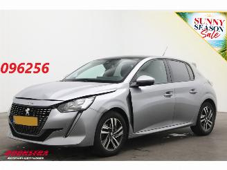 krockskadad bil auto Peugeot 208 1.2 Aut. PureTech Allure Pano Apple/Android Cruise Camera PDC 2019/12