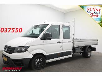 dañado vehículos comerciales Volkswagen Crafter 2.0 TDI 165 PK DL Pritsche DoKa 7-Pers. Navi Airco Cruise AHK 2024/5