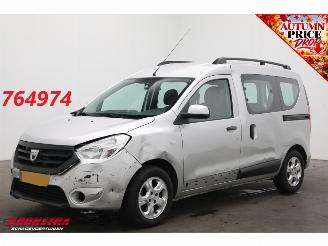 uszkodzony samochody osobowe Dacia Dokker 1.2 TCe Lauréate Navi Airco Cruise PDC 126.428 km! 2014/5