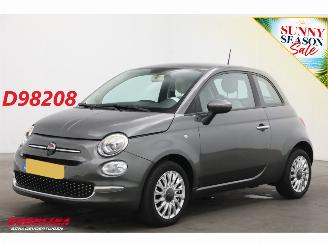Vaurioauto  passenger cars Fiat 500 1.0 Hybrid Lounge Apple/Android Airco Cruise 34.860 km! 2020/9