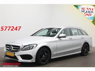 uszkodzony samochody osobowe Mercedes C-klasse Estate Estate 180 9G-Tronic AMG Leder LED Navi Clima Cruise Camera SHZ 2017/5