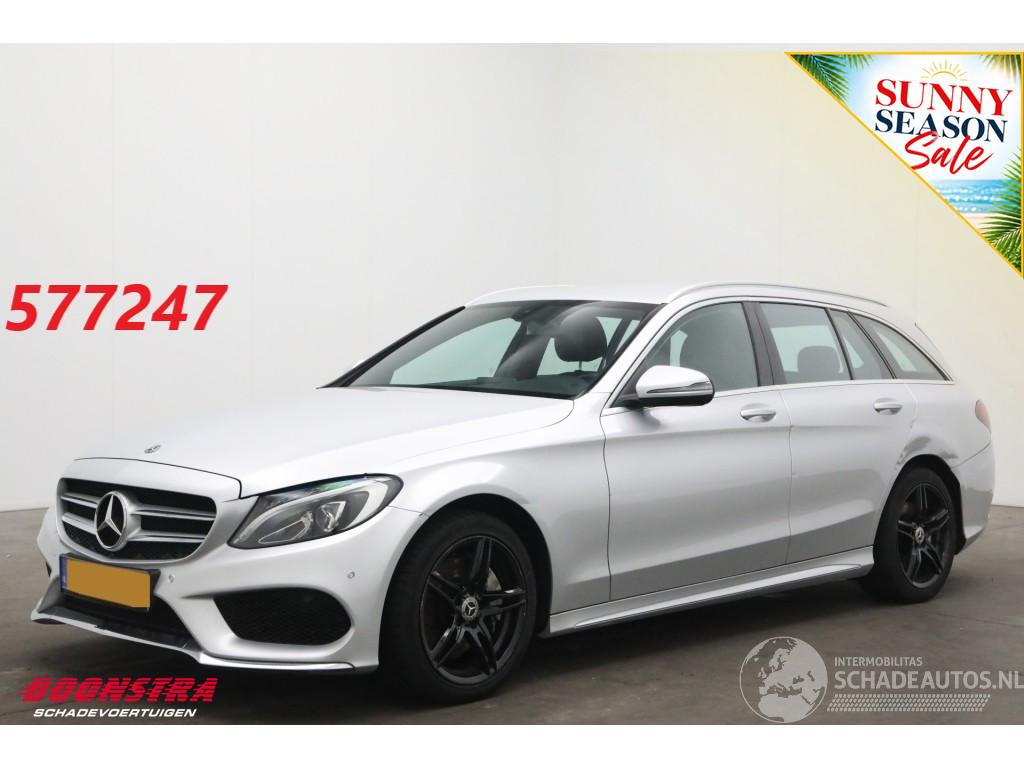 Mercedes C-klasse Estate 180 9G-Tronic AMG Leder LED Navi Clima Cruise Camera SHZ