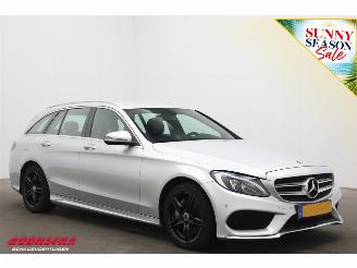 Mercedes C-klasse Estate Estate 180 9G-Tronic AMG Leder LED Navi Clima Cruise Camera SHZ picture 2
