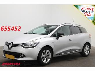 uszkodzony samochody osobowe Renault Clio Estate Grandtour 1.5 dCi ECO Limited Navi Cruise Airco Bluetooth PDC 2016/6