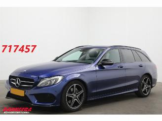 Damaged car Mercedes C-klasse Estate 180 AMG Navi Cruise Clima Leder Memory SHZ Camera PDC 2018/3