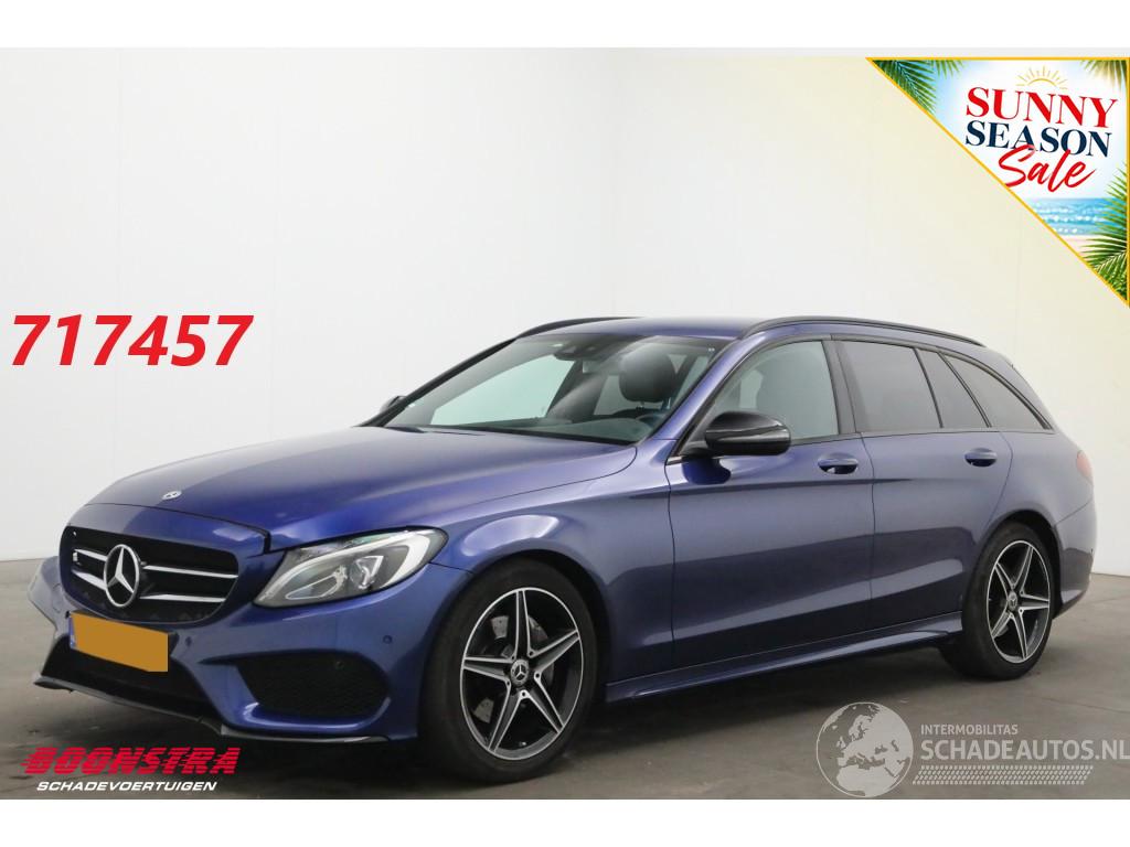 Mercedes C-klasse Estate 180 AMG Navi Cruise Clima Leder Memory SHZ Camera PDC