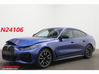 krockskadad bil auto BMW 4-serie Gran Coupé M440i Steptronic xDrive H/K ACC Navi Clima Memory Leder SHZ Apple/Android Camera PDC 2022/10
