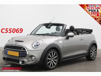 Vaurioauto  passenger cars Mini Cabrio 2.0 Cooper S Aut. Chili Serious Business H/KCruise Clima Leder SHZ 59.827 km! 2016/6