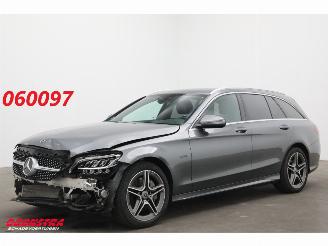 Damaged car Mercedes C-klasse Estate 300 e Business Solution AMG ACC Navi Clima Apple/Android Camera PDC AHK 2020/11