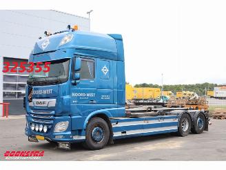Schade vrachtwagen DAF XF 480 FAN VDL S-25-6600 Leder Standairco Hydrauliek 6X2 Euro 6 2020/11
