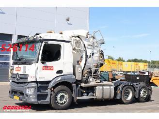 škoda nákladních automobilů Mercedes Actros 2543 LS 6X2 Koks EcoVac Euro 6 124.445 Km!! 2021/11