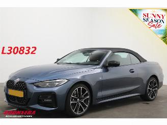 skadebil auto BMW 4-serie Cabrio 430i xDrive HE M-Sport ACC H/K LrHZ StzBel. SHZ Memory Virtual Camera 2022/8