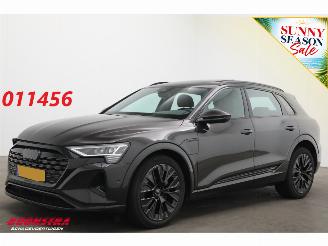 Schadeauto Audi Q8 50 quattro Advanced 95 kWh B&O Pano ACC Leder Memory SHZ Apple/Android Virtual Camera PDC 2023/4