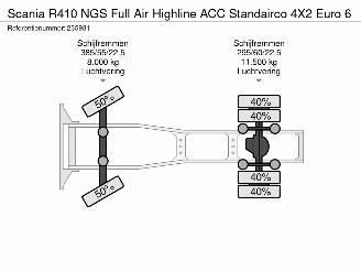 Scania R R410 NGS Full Air Highline ACC Standairco 4X2 Euro 6 picture 23