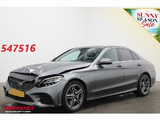 Vaurioauto  passenger cars Mercedes C-klasse 180 AMG Cruise Navi Clima SHZ Apple/Android Virtual Camera PDC 2020/2