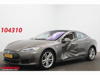 Coche accidentado Tesla Model S 70D Pano ACC Leder Memory SHZ Virtual Camera PDC AHK 2015/12