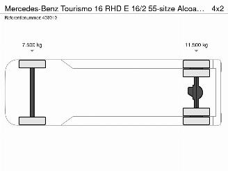 Mercedes  Tourismo 16 RHD E 16/2 55-sitze Alcoa Toilet TV picture 34