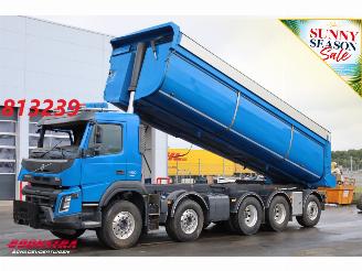 krockskadad bil vrachtwagen Volvo FMX 460 Kipper 10X4 Alcoa Standairco PTO Euro 6 2017/10