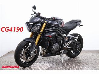 damaged motor cycles Triumph Speed Triple 1200 RS ABS LED SC Project Cruise Heizgriffe 2.983 km! 2025/3