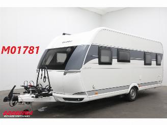 damaged caravans Hobby  495 WFB De Luxe Mover Dakairco Luifel Fietsendrager Frans bed Rondzit 2021/1