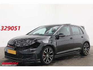 krockskadad bil auto Volkswagen Golf 2.0 TSI GTI Pano ACC Navi Clima SHZ Virtual Apple/Android Camera PDC 2017/3