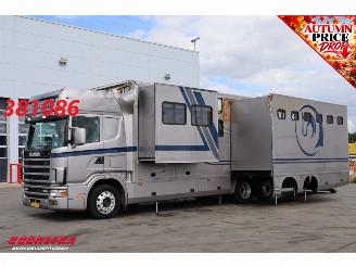 danneggiata veicoli industriali Scania R 400 124 LB 6X2 Pop-out 6-Boxes Reydams Wohnmobil 1998/5