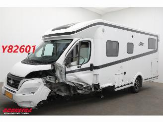 damaged campers Laika  Kosmo L409 2.2 M.Jet Aut. TV Dakairco El. Hefbed Single Beds Garage Cruise Airco Camera Fietsendrager 2024/4