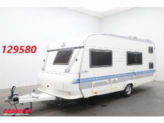 skadebil caravan Hobby  30S Excellent Easy Mover Airco Frans bed Dwars stapelbed Middenkeuken 2001/5
