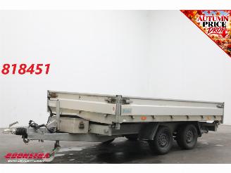 Unfall Kfz Anhänger Hapert Cobalt HM2 3-Seiten Kipper BY 2019 2019/1