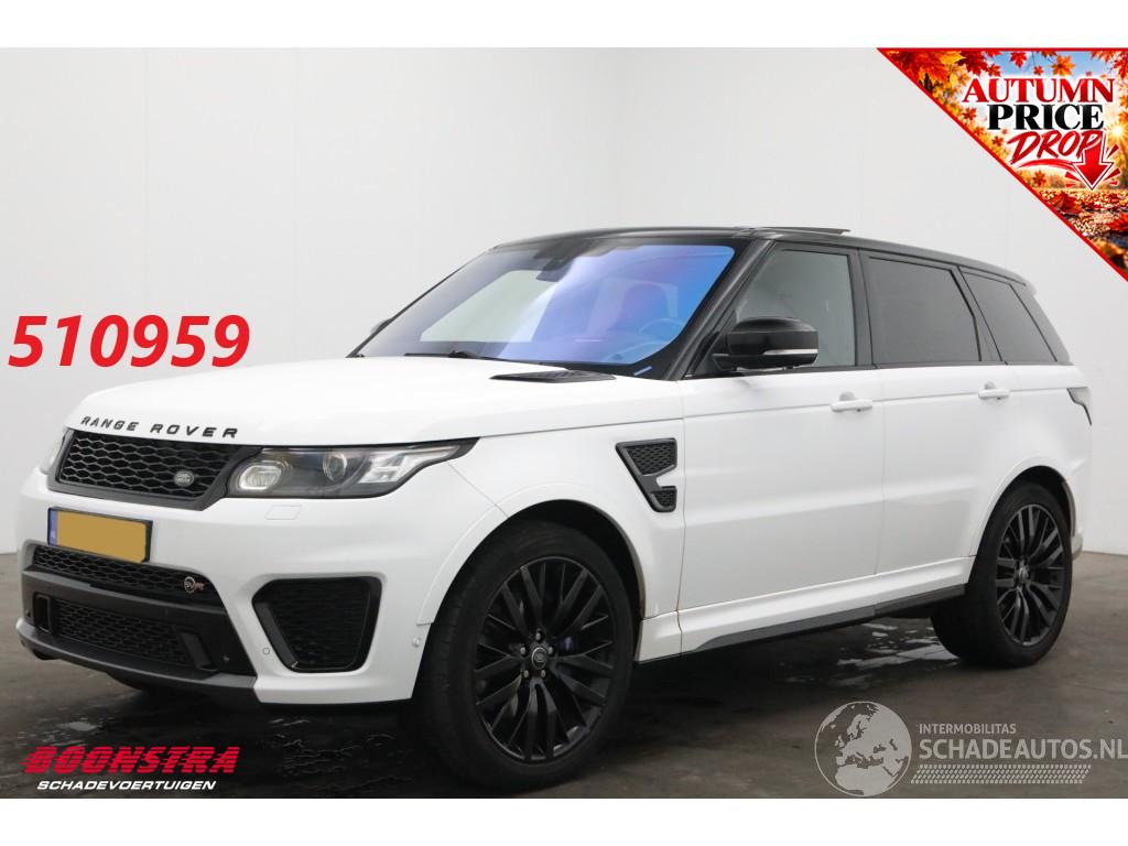 Land Rover Range Rover sport 5.0 V8 Supercharged SVR Pano 360° HUD Memory Meridian SHZ LrHZ Carbon