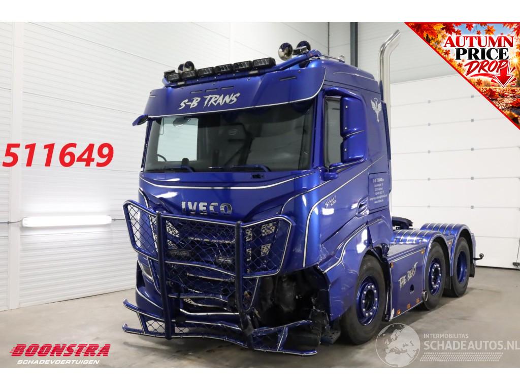 Iveco S-way 530 6X2 Full Air ACC Leder Showtruck 67.003 km!