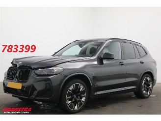 damaged passenger cars BMW iX3 High Executive M Sport 80 kWh Pano HUD 360° ACC Memory H/K SHZ LrHZ 2023/6