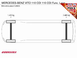 Mercedes Vito 110 CDI Functional Lang Cruise Navi Apple/Android Camera PDC Airco picture 24