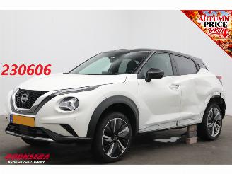 Unfallwagen Nissan Juke 1.0 DIG-T N-Design Aut. Camera Clima Cruise LED Navi Apple/Android 2023/4