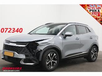 krockskadad bil auto Kia Sportage 1.6 T Hybride DynamicPlusLine Pano AHK Camera LrHZ LED Navi 2023/3