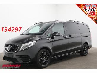 Schadeauto Mercedes V-klasse 300 d 4Matic Lang AMG Line 6p. 360° Memory SHZ SBL AHK Burmester ACC 2022/9