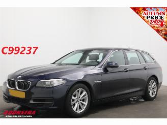 krockskadad bil auto BMW 5-serie Touring 520i Aut. High Executive Cruise Navi Leder Memory SHZ PDC AHK Bluetooth Clima 2015/3