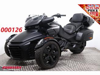 damaged motor cycles Can-Am Beverly 400 Spyder F3 ABS LED Cruise Heizgriffe Bluetooth 73 km! 2024/12