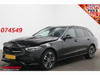 uszkodzony samochody osobowe Mercedes C-klasse Estate 300 e Luxury Line Pano ACC Navi Leder Memory SHZ Virtual Apple/Android Camera PDC 2022/9