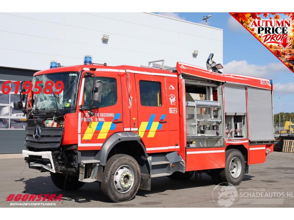 Mercedes Atego 1730 AF 4X4 Feuerwehr Ziegler 13.445 km!