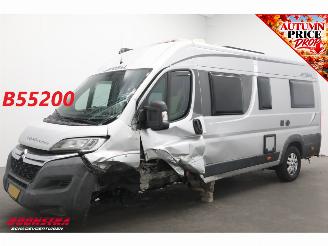 danneggiata camper Possl  Roadcruiser 640 2.2 M.Jet Luifel Fietsendrager Dwarsbed Cruise Camera Airco 2017/4