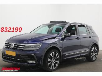 Schadeauto Volkswagen Tiguan 2.0 TSI 4Motion Highline R-Line Pano SHZ LrHZ Memory Leder Acc Virtual 2016/10