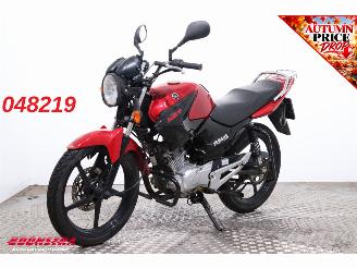 dañado motos Yamaha YBR 125 7.616 km! 2012/12