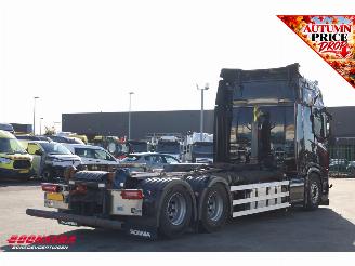Scania R R530 V8 Facelift Hiab 26t. Full Air ACC Leder 6X2 201.318 km! picture 3