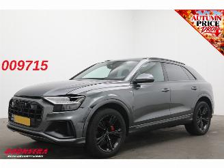 uszkodzony samochody osobowe Audi Q8 55 TFSI Quattro S-Line Pano 360° ACC SBL SHZ LED Matrix Leder 2020/1