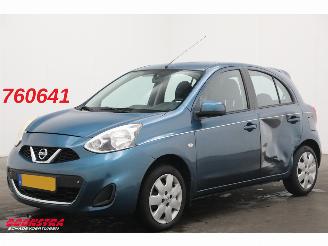 damaged passenger cars Nissan Micra 1.2 Automaat Connect Edition 5-Drs. PDC Cruise Airco 2014/7
